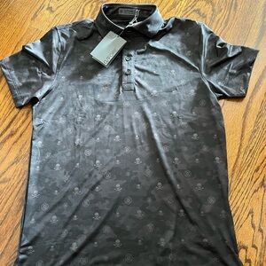 G/Fore Skulls Size M Golf Polo